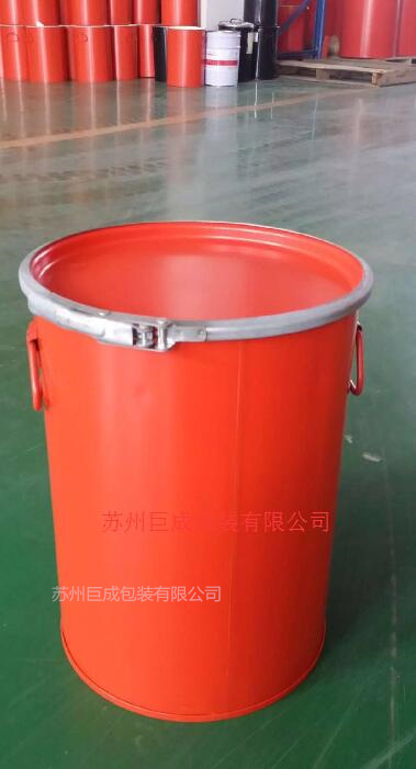 50升開口帶提手鐵桶（可定制大小）